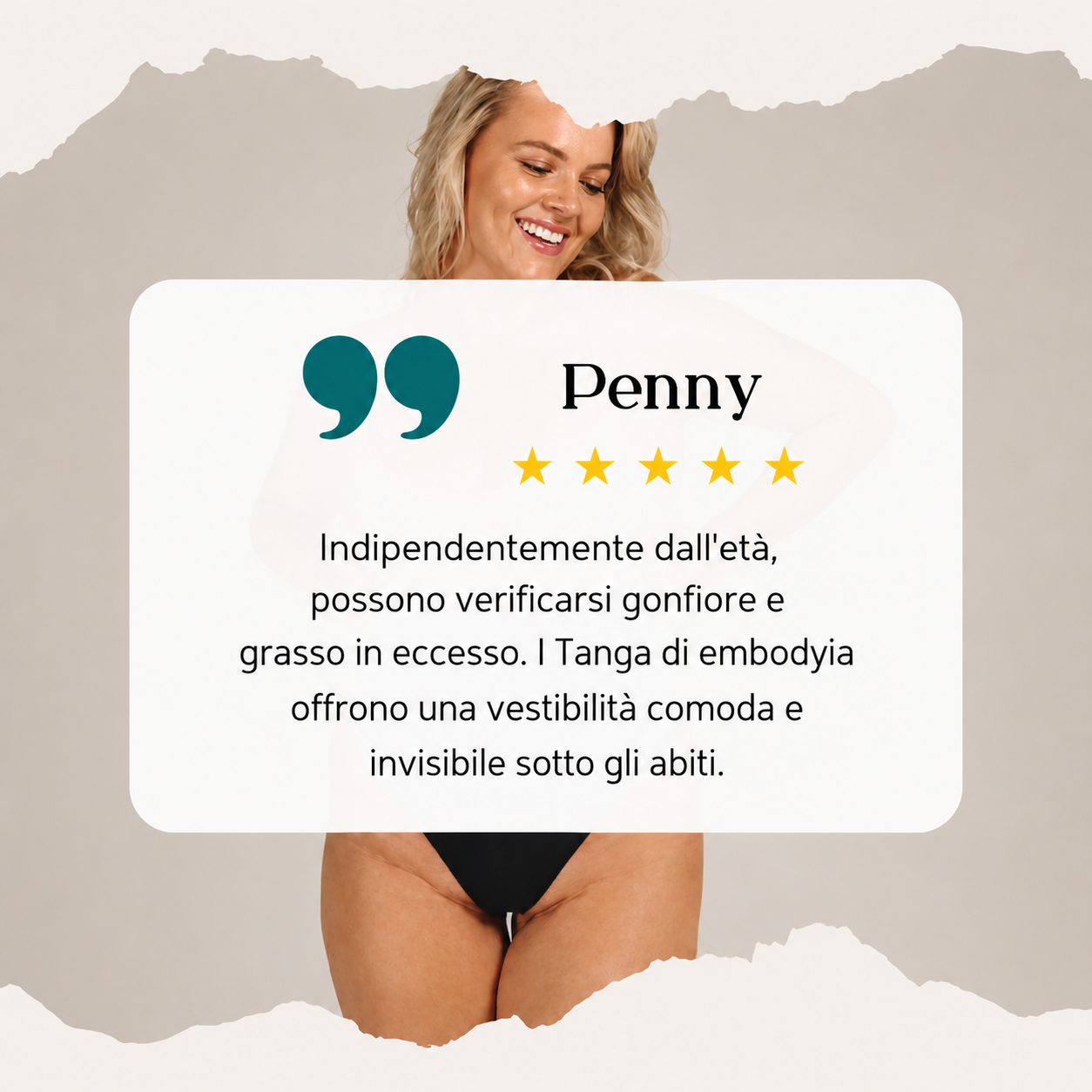 Seconda Pelle —Tanga Vita Alta